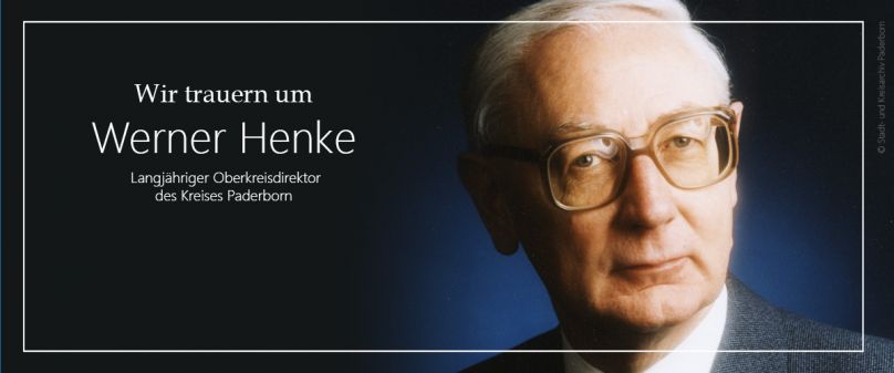 Werner Henke verstorben